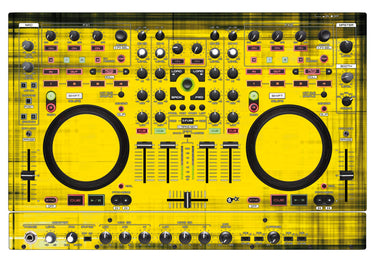 Denon DJ MC 6000 MK2 Skin Blacknyellow